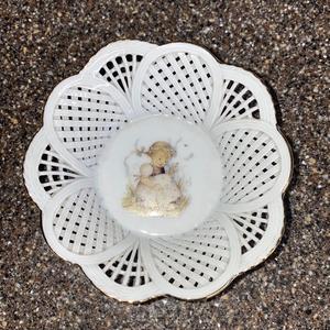 MJ Hummel Lily of the Valley Candy‎ Dish Small  Reutter Porzellan Germany